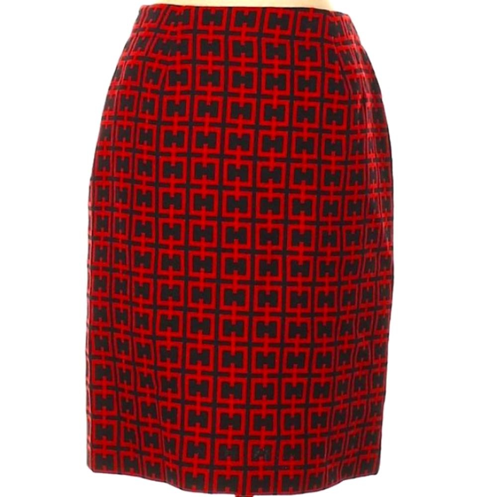 Harold's Pure Wool Printed Pencil Skirt- Sz. 2
